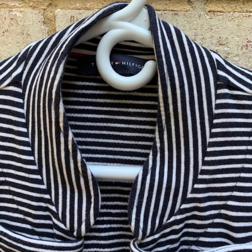 Tommy Hilfiger Women's Striped Jacket - Size Medium - Picture 2 of 13
